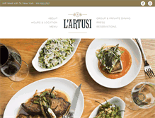 Tablet Screenshot of lartusi.com